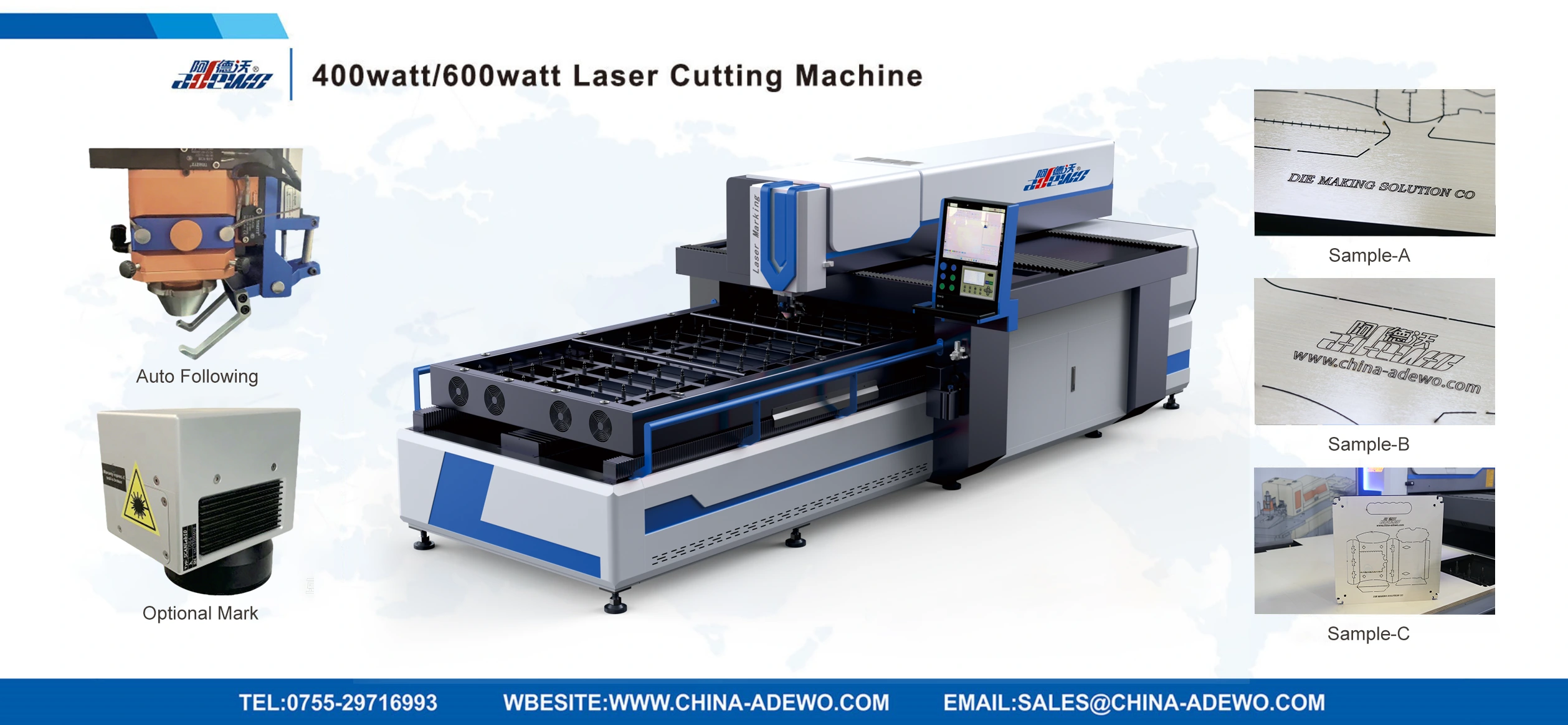 400WATT/600WATT LASER MACHINTER Producent maszyn do cięcia