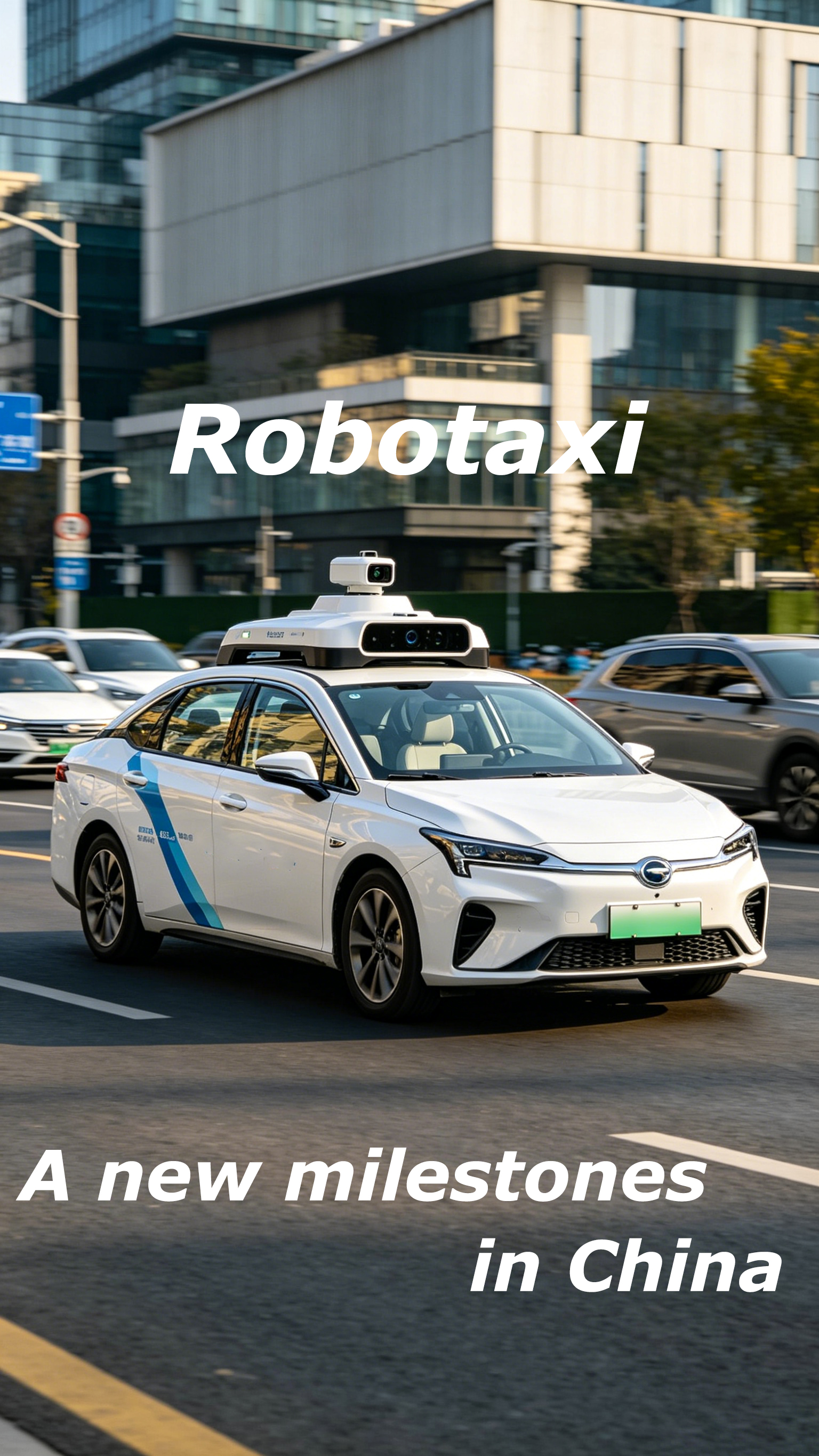 Robotaxis: chińskie taksówki autonomiczne startują w Shenzhen