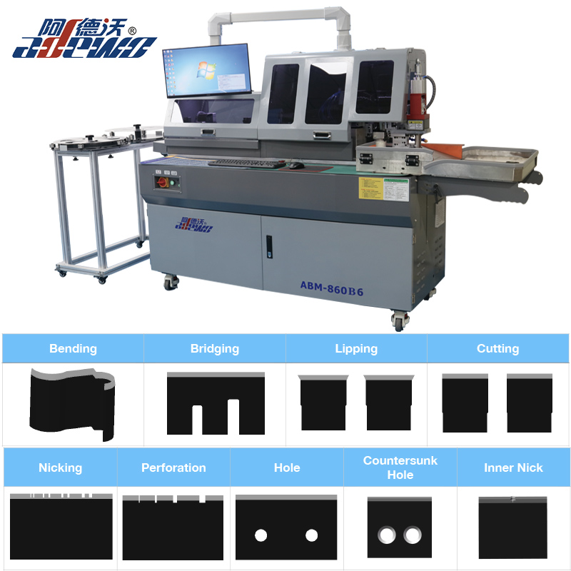 Blister Die Cutt Muto Bender z wewnętrznym nick